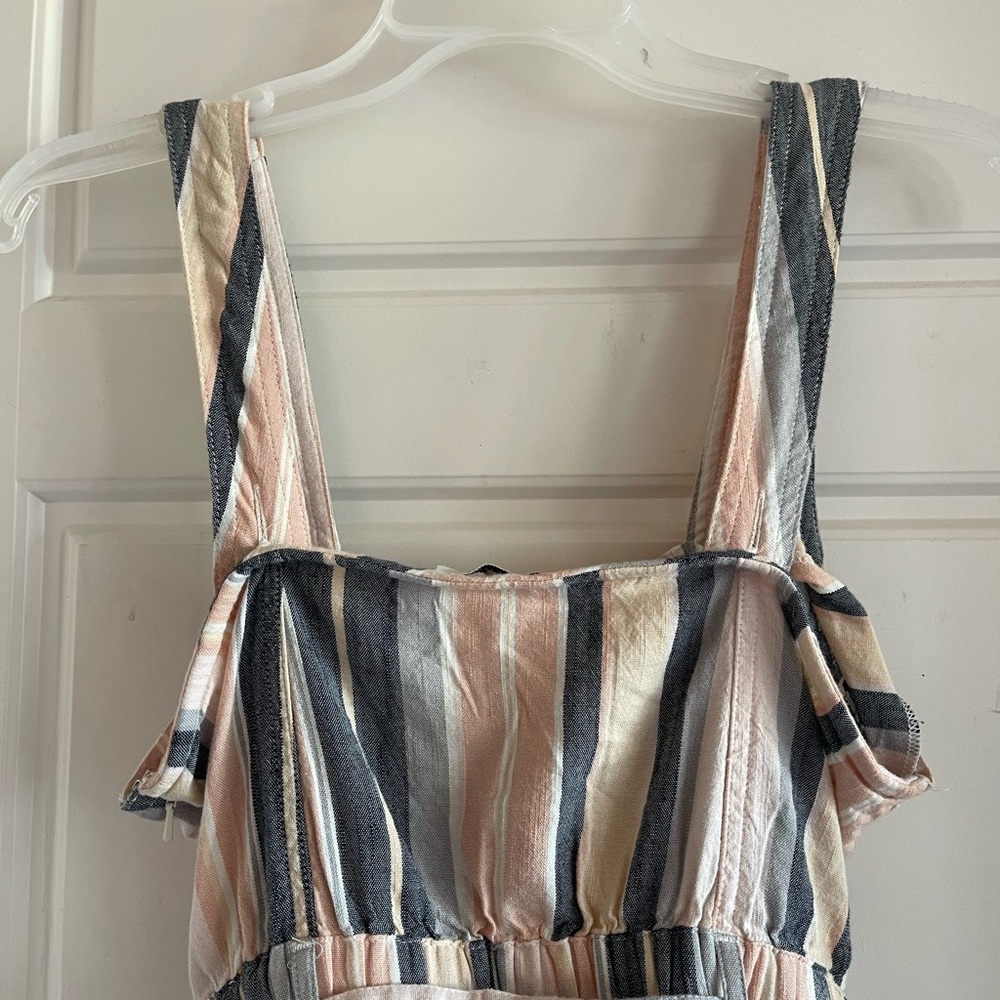 American Eagle Pastel Striped Romper - Picture 7 of 8